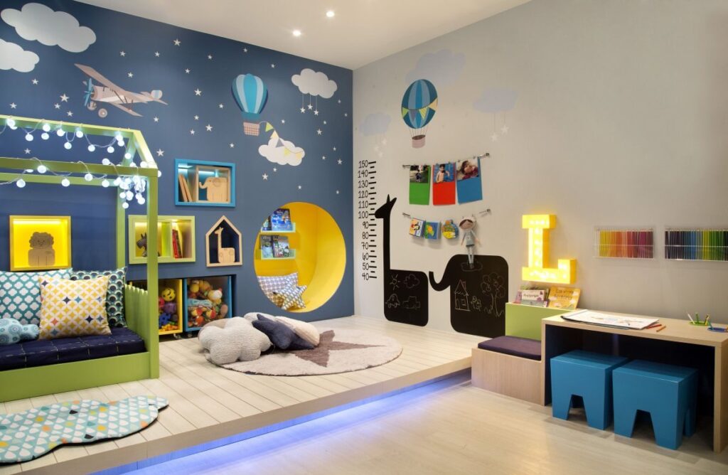 Cómo Decorar La Habitación Infantil Con Luz Para Un Sueño Tranquilo